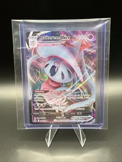 Pokemon TCG Hatterene VMAX 066/159 Holofoil Crown Zenith Ultra Rare - Image 3