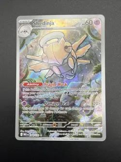 Shedinja 144/132 Mega Evolution NM Pokemon TCG Illustration Rare - Image 3
