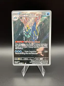 Clawitzer 141/132 - Illustration Rare Mega Evolution Pokemon NM - Image 1
