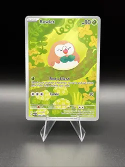 Pokemon TCG - Rowlet Illustration Rare - Perfect Order - 090/088 - Image 1