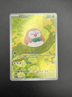 Pokemon TCG - Rowlet Illustration Rare - Perfect Order - 090/088 - Image 3