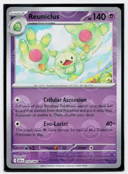 Pokemon TCG Reuniclus 039/086 Pokeball Holo Black Bolt LP - Image 1