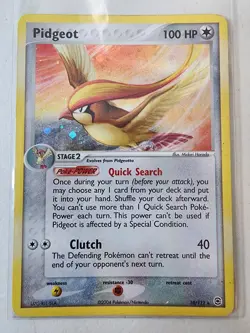 Pokemon EX FireRed LeafGreen Pidgeot Holo Rare - Image 1
