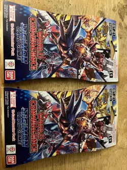Digimon Card Game: World Convergence Booster Pack [BT-21] - Two Packs - Image 1