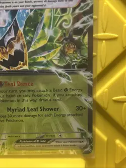 Pokemon TCG Teal Mask Ogerpon EX 025/167 Twilight Masquerade Holo Double Rare E… - Image 5