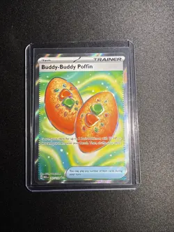 Pokemon Buddy-Buddy Poffin 167/132 Me01: Mega Evolution Ultra Rare Holo - Image 1