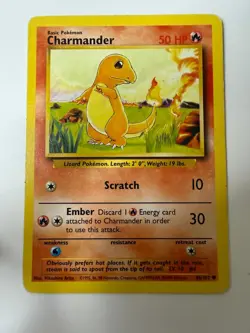 Charmander 69/130 Common Base Set 2 Pokemon Near Mint - Image 1