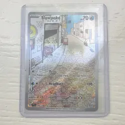 Slowpoke 204/198 SV01 Scarlet & Violet Base Illustration Rare Holo EN 2023 - Image 1