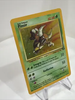 Pinsir #9/64 Holo MP Pokemon Jungle TCG - Image 2