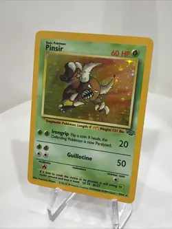 Pinsir #9/64 Holo MP Pokemon Jungle TCG - Image 3
