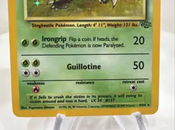 Pinsir #9/64 Holo MP Pokemon Jungle TCG - Image 4