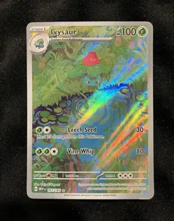 The Pokemon Company Ivysaur 167/165 IR Holo SV 151 EN 2023 100 HP Stage 1 - Image 1