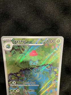 The Pokemon Company Ivysaur 167/165 IR Holo SV 151 EN 2023 100 HP Stage 1 - Image 2