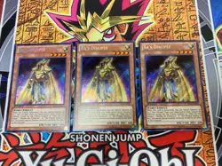 Yugioh - Ra's Disciple DRLG-EN024 1st Edition SECRET NM X3 - PLAYSET - Image 2
