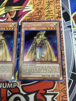 Yugioh - Ra's Disciple DRLG-EN024 1st Edition SECRET NM X3 - PLAYSET - Image 5