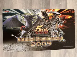 Yugioh ‘09 National Championship Judgment Dragon Dark Armed Dragon Playmat Clean - Image 1