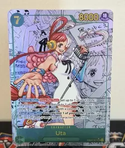 One Piece CCG Uta EB03-061 Manga Art Rare - Image 2