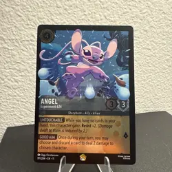 Angel - Experiment 624 Disney Lorcana FOIL Winterspell 191/204 Legendary Foil - Image 2