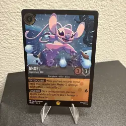 Angel - Experiment 624 Disney Lorcana FOIL Winterspell 191/204 Legendary Foil - Image 3