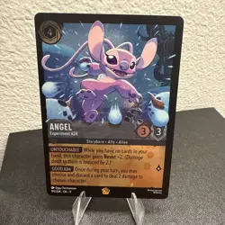 Angel - Experiment 624 Disney Lorcana FOIL Winterspell 191/204 Legendary Foil - Image 4