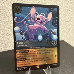 Angel - Experiment 624 Disney Lorcana FOIL Winterspell 191/204 Legendary Foil - Image 5