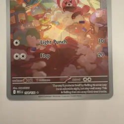 Stufful 154/132 Me01: Mega Evolution Holo Full Art IR Pokemon Card - NM - Image 4