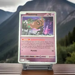 Phantump Reverse Holo Common ME04: Chaos Rising 038/086 NM Pokemon Card - Image 1
