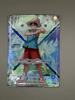 Monkey D Luffy OP16-022 Parallel Rare One Piece Card Japanese Holo OP-16 - Image 1