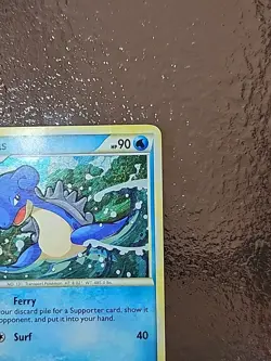 Pokemon TCG Lapras HGSS14 Holo Black Star Promo Card Heart Gold Soul Silver - Image 2