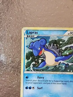 Pokemon TCG Lapras HGSS14 Holo Black Star Promo Card Heart Gold Soul Silver - Image 5