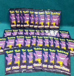Pokemon T.C.G. 2002 Trick Or Trade Lot Of 40 Sealed Packs (120 Cards) - Image 1