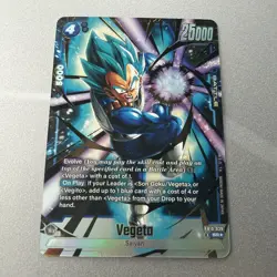 Vegeta FB10-039 Alternate Art Cross Force Dragon Ball English Card Fusion World - Image 1