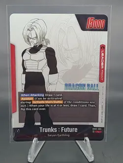 Dragon Ball Fusion World: SB02 Manga Leader Silver Complete Set (5 Cards) ENG - Image 3