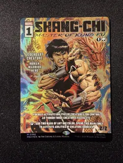 Shang-Chi, Master Of Kung Fu - MTG: Marvel Super Heroes (Borderless Foil) 396 - Image 1