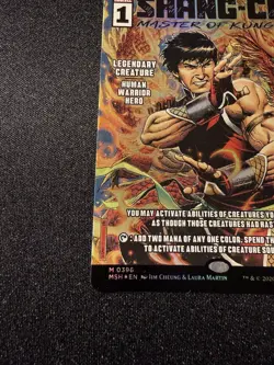 Shang-Chi, Master Of Kung Fu - MTG: Marvel Super Heroes (Borderless Foil) 396 - Image 4