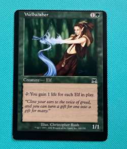 Wellwisher - Onslaught - Miscut - Misprint - MTG - Magic the Gathering - Image 1