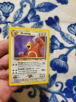 LP Ursaring 34/75 Non-Holo Rare Neo Discovery Pokemon Card - Image 1