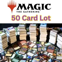 Magic The Gathering Vintage 50 Card Lot 2016 And Older No Foil - Image 1