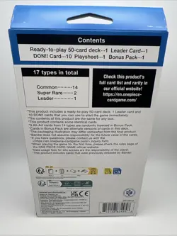 One Piece Card Game: Starter Deck 22: Ace & Newgate ST-22 - Image 2