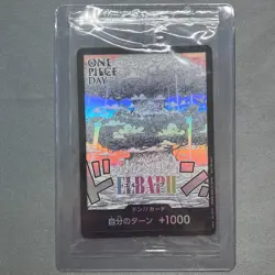Don!! Card Elbaph Promo ONE PIECE DAY ’25 ONE PIECE Card Japanese 2025 Sealed - Image 1