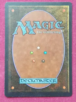 Magic The Gathering REVISED EDITION EL-HAJJAJ black card MTG - Image 2