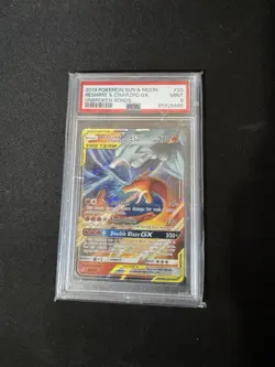 Pokemon TCG 2019 Reshiram & Charizard GX Card 20/214 Sun & Moon Unbroken Bonds - Image 1