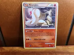 Ninetales 17/95 Deck Exclusive Non-Holo Pokemon TCG Call of Legends Card LP - Image 1