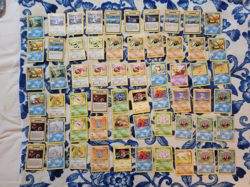 LP/NM Pokemon Wotc 60 Card Vintage Lot Base Fossil Jungle - Image 1