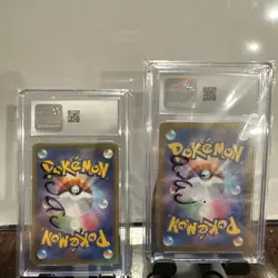 Pokemon Card Slab Set Japanese , Centiskorch V cGC 10 And iron treads GGC 8 - Image 2