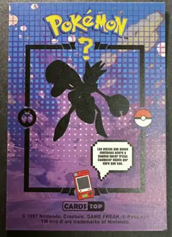 SCIZOR - POKEMON JOHTO CARDS TOP POKEDEX CCG FOIL - Image 2