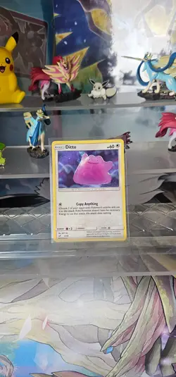Pokemon TCG Ditto Detective Pikachu Holo Rare Card 17/18 - Image 2