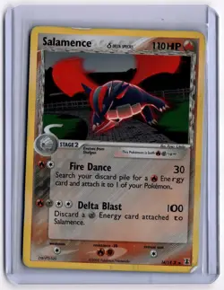 Salamence 14/113 Delta Species Holo Rare Pokemon Card - Image 1
