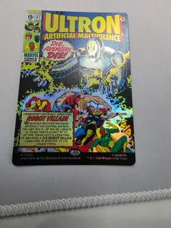 MTG Ultron, Artificial Malevolence Borderless Foil M 0401 MSH Marvel 2028 - Image 2