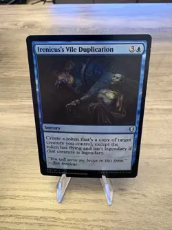 Magic the Gathering MTG Irenicus' s Vile Duplication FOIL Near Mint - Image 1